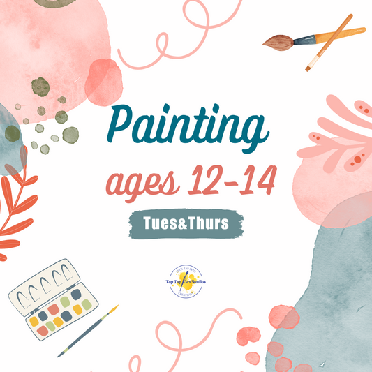 ages 12-14 Painting Class