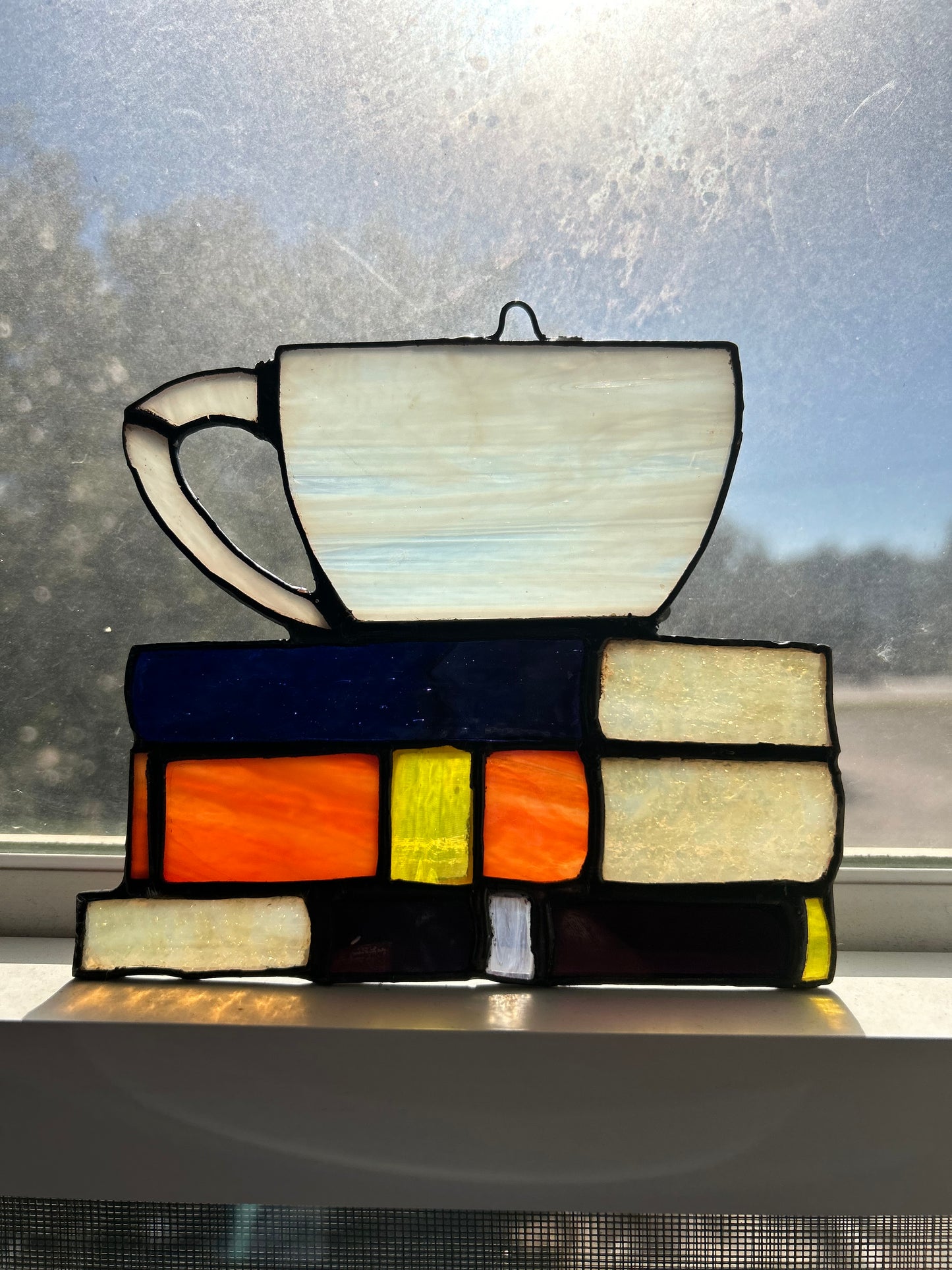 Literary Glassworks: Tea and books Stained glass 11/22 4pm or 11/30 at 1pm